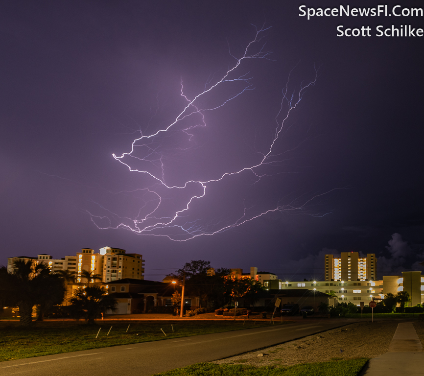 Crawler Lightning Over Marco Island Florida