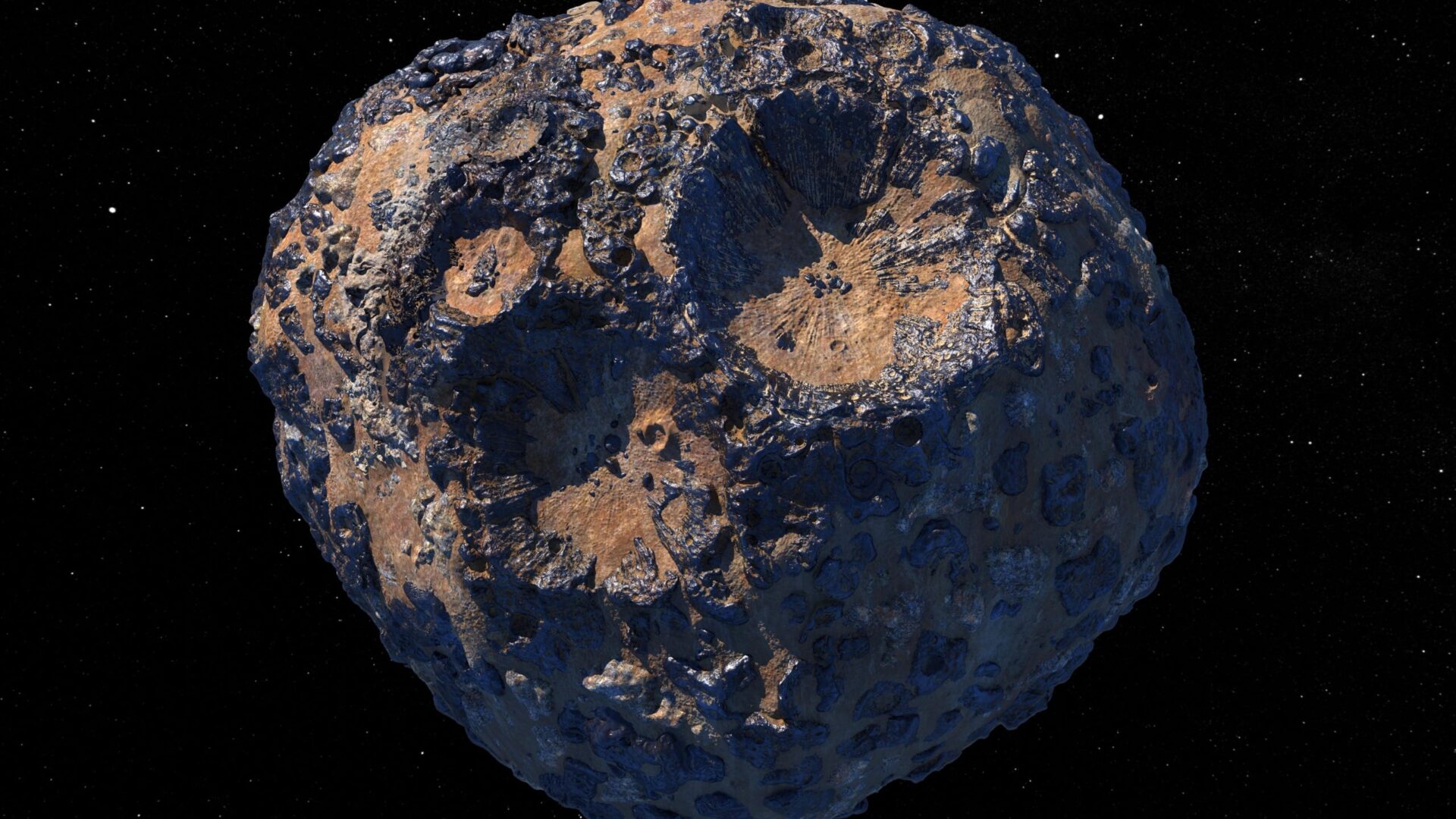 NASA Psyche Mission To A Metal Asteroid Image Credit NASA