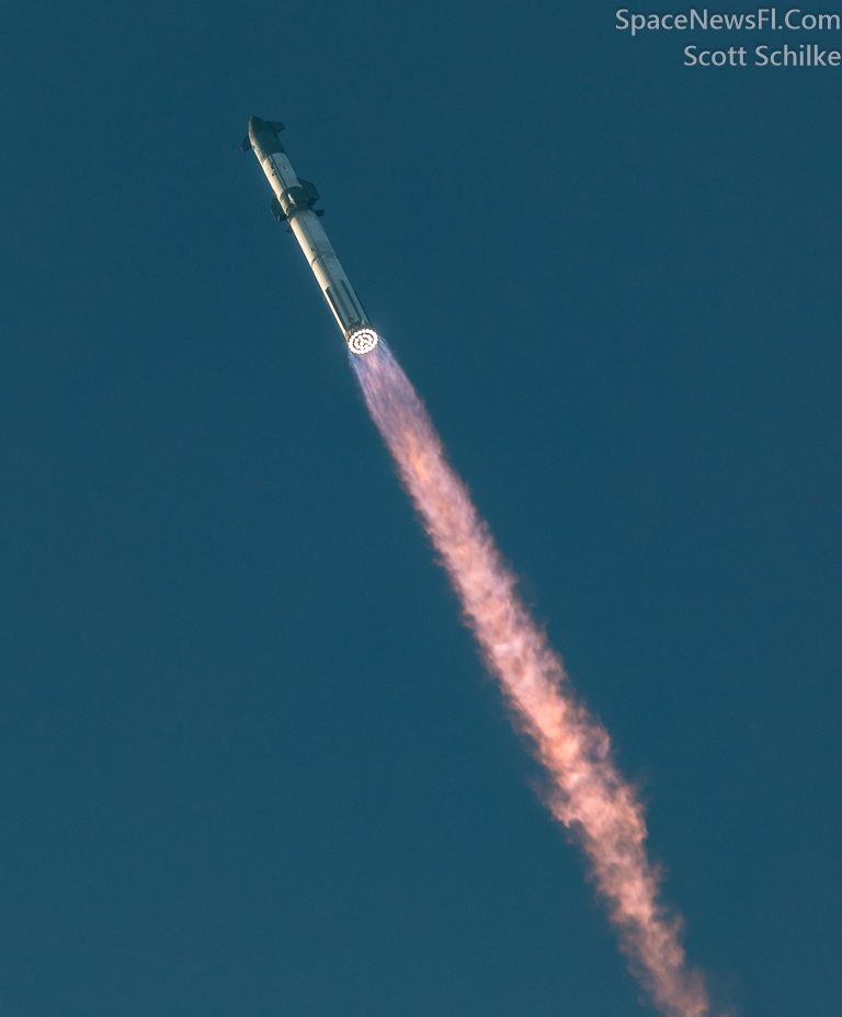 SpaceX Starship Test Flight #2 Liftoff Starbase Texas