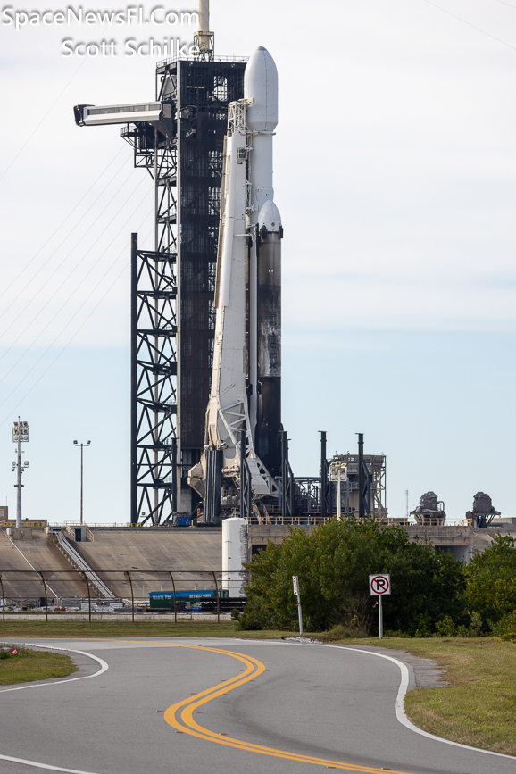 SpaceX Falcon Heavy USSF-52 X-37B Space Plane Poised For Launch LC-39A